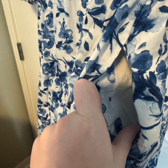 Abercrombie & Fitch Emerson Poplin Mini Dress - Picture 9 of 10